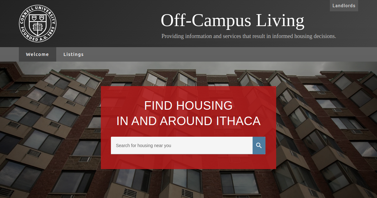 Listings Cornell OffCampus Living